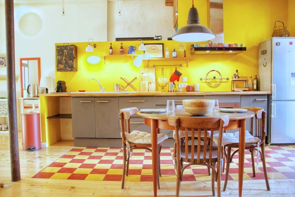Artistic Loft, Downtown Montpellier, Wifi公寓 外观 照片